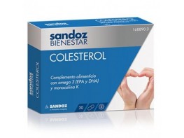 Imagen del producto Sandoz Bienestar Colesterol 30 cápsulas
