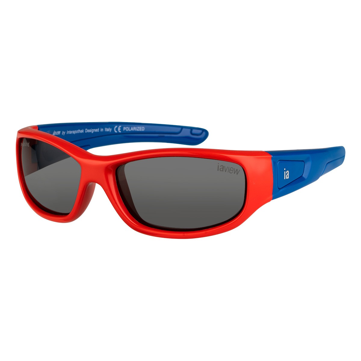 Iaview kids gafa de sol para niños k2308 mini TURBO roja y azul marino polarizada