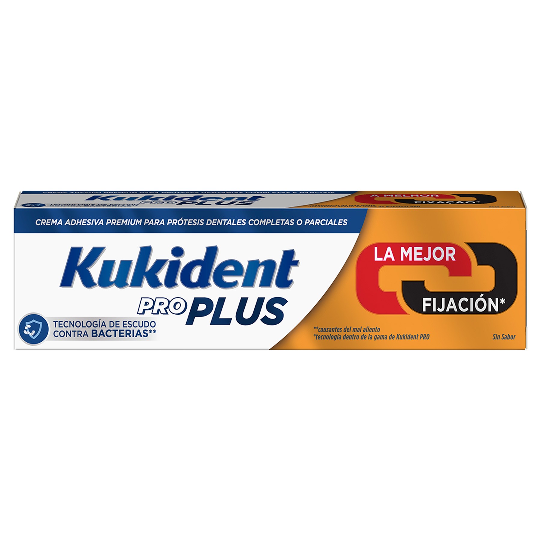 Kukident Proplus Adhesivo para prótesis dentales Doble Acción 40g
